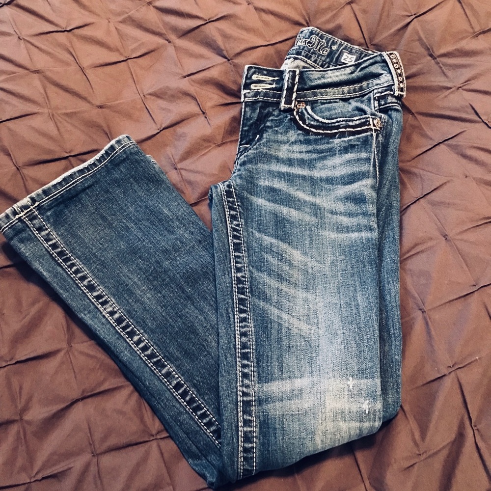 Women’s/Juniors Miss Me Bootcut Jeans 25 Short